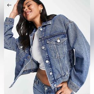 Pull&Bear Blue Denim Jacket and Jeans